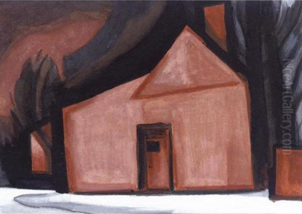 Untitled (red Barn) - view 1
