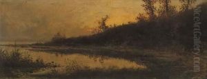 Paesaggio Fluviale by Giacinto Bo
