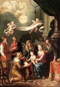 The Holy Kinship by Johann Heiss