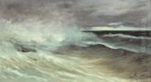 Marina Tempestosa by Giacinto Bo