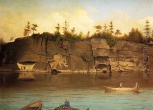 Outing at Lake Mohonk by James Hope