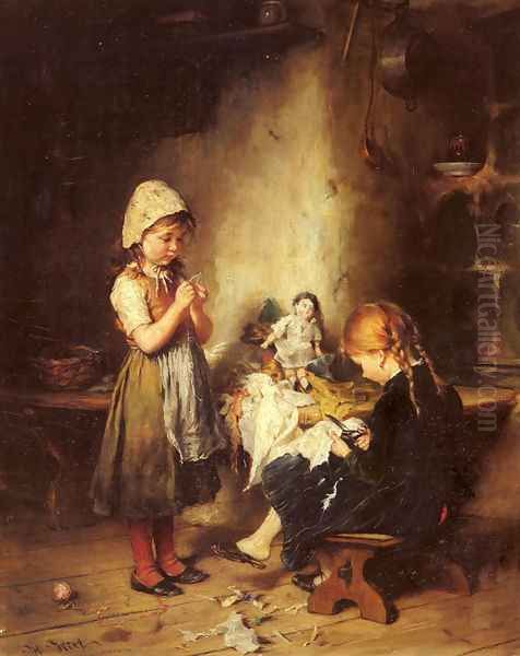 The Young Seamstresses - view 1