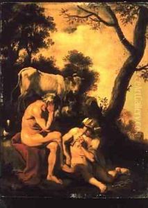 Mercury and Argus by Cornelis Holsteyn