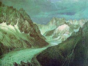 The Mer de Glace Glacier 1817