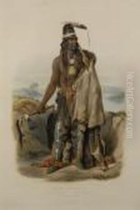 Abdih-hiddisch, A Minatarre Chief by Karl Bodmer