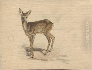 Chevreuil by Karl Bodmer