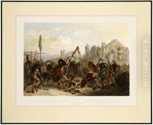 Bison-dance Of The Mandan Indians by Karl Bodmer