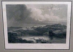 The White Castels On The Upper Missouri by Karl Bodmer