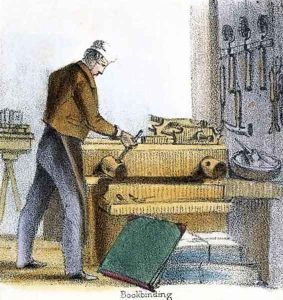 THe Bookbinder by Benjamin Waterhouse Hawkins