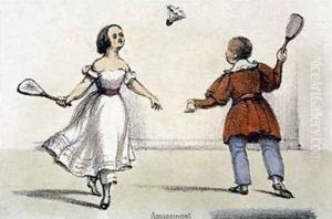 Amusement from Domestic Fowls by Benjamin Waterhouse Hawkins