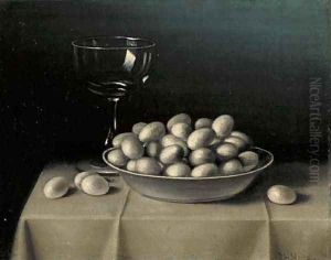 Still Life with Eggs by Thomas H. Hope