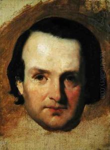 Study for a portrait of Victor Hugo 1802-85