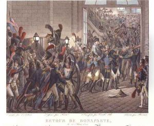 The Return of Napoleon I 1769-1821 to the Tuileries by Francois - Joseph Heim