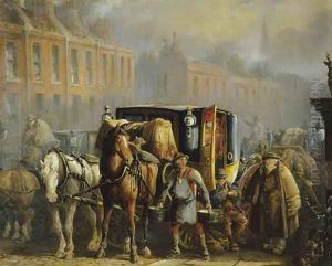 A London Cab by Charles Cooper Henderson