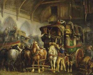 A Paris Diligence by Charles Cooper Henderson