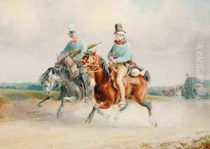 Travelling Companions or A Scene on the Road in France by Charles Cooper Henderson