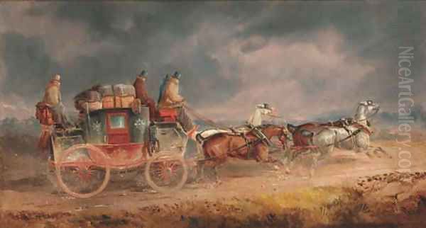 The Louth to London Royal Mail Coach - view 1