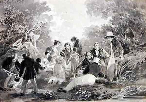 A Picnic by the Lake - view 1