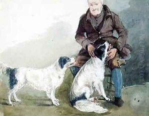 Major Gilpin and his dogs by John Harden