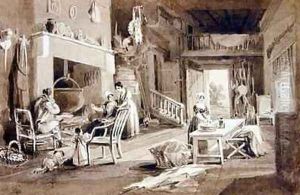 Kitchen at Brathay Hall by John Harden