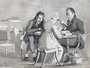 An Evening Reading by John Harden