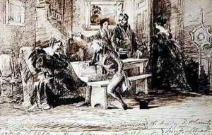 Discussing the Marriage Settlement by John Harden