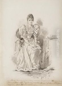 Alady With A Book