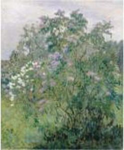 Lilac Bush by Nikolai Petrovich Bogdanov-Belsky