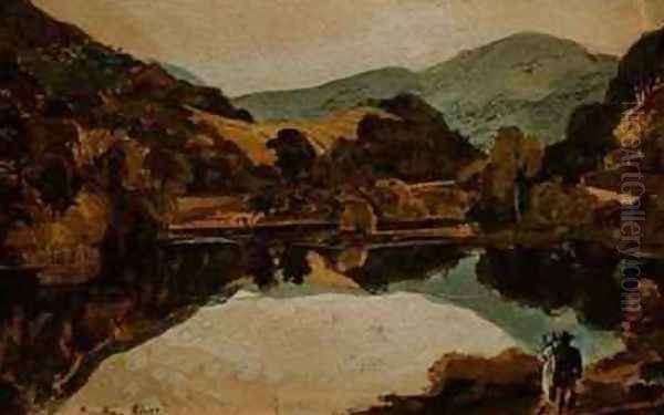 Brathay River near Hawkshead Cumbria - view 1