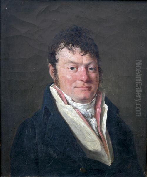 Portrait D'homme Au Gilet Rose - view 1