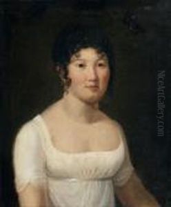 Ortrait De Femme by Louis Leopold Boilly