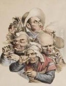 Les Fumeurs Et Les Priseurs by Louis Leopold Boilly