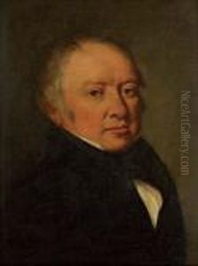 Portrait De Jean Conrad Hottinguer (1764-1841) by Louis Leopold Boilly