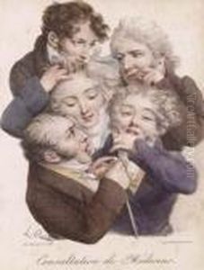 Cosultation De Medecins by Louis Leopold Boilly