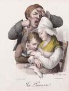La Paresse by Louis Leopold Boilly