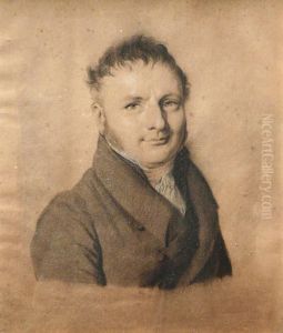 Portrait De Jeune Homme. by Louis Leopold Boilly