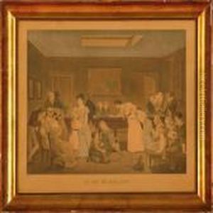 Le Jeu De Billard by Louis Leopold Boilly