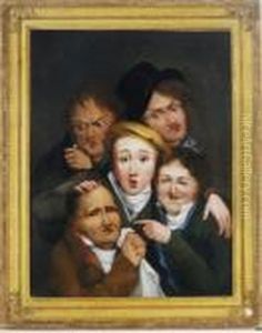 Figures Making Expressive Faces by Louis Leopold Boilly