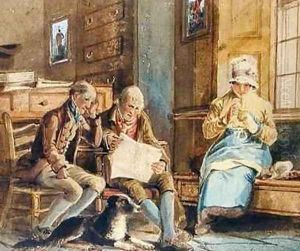Group at Brathay Hall by John Harden