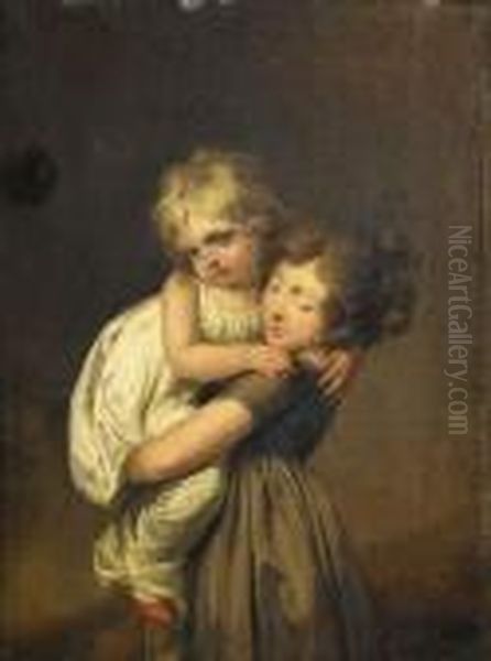 Les Deux Soeurs by Louis Leopold Boilly