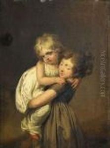 Les Deux Soeurs by Louis Leopold Boilly