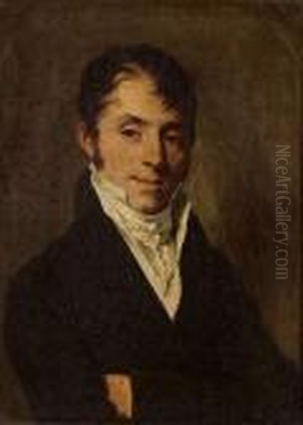 Portrait D'homme
Sur Sa Toile Et Son Chassis D'origine. - view 1