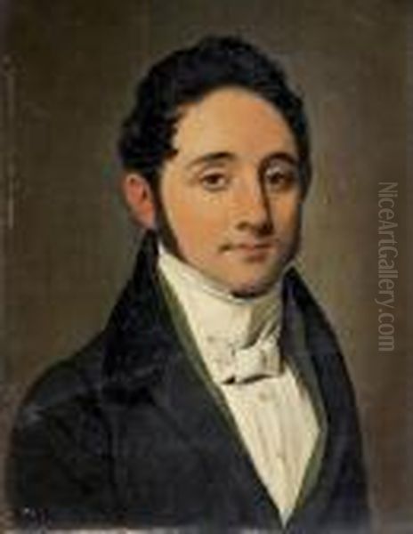 Portait D'un Jeune Homme En Buste - view 1
