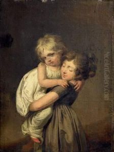 Les Deux S?urs by Louis Leopold Boilly