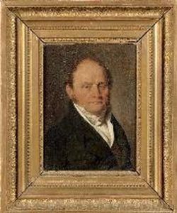 Portrait D'homme A La Veste Noire.