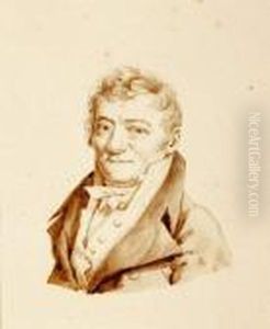 Portrait D'homme En Buste by Louis Leopold Boilly