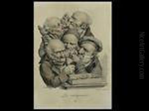 Les Antiquaires by Louis Leopold Boilly