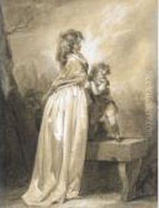 La Peur Enfantine by Louis Leopold Boilly