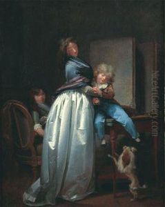 La Jeune Mere by Louis Leopold Boilly