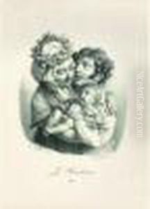 Le Printemps - L'ete - L'automne - L'hiver : Suite Des Quatre Saisons. by Louis Leopold Boilly